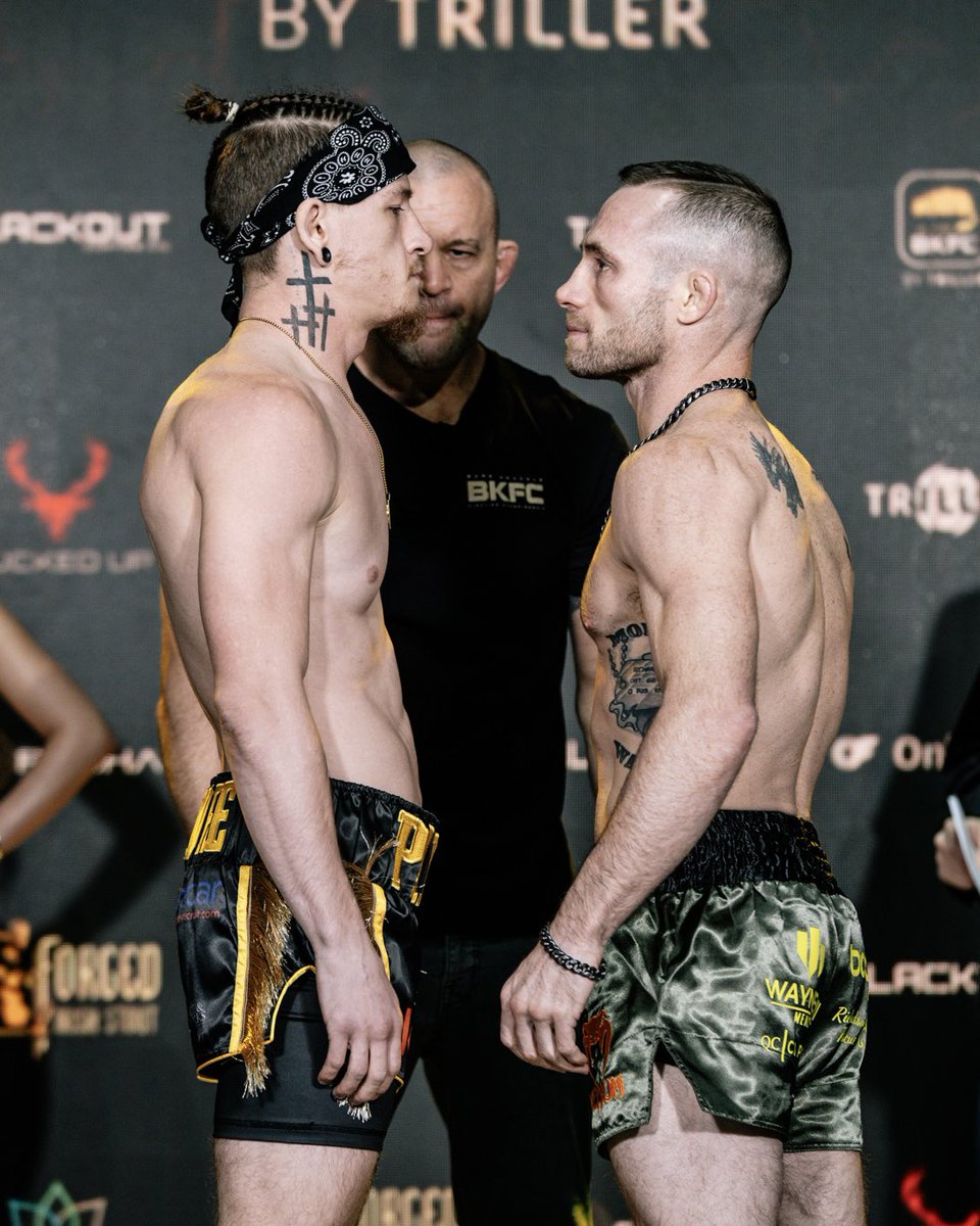 bareknucklefc's tweet photo. TOMORROW NIGHTS HEADLINERS LIVE FROM ATL‼️

#BKFC69 | Friday | Watch on BKFC App https://t.co/PdYWDJMk7k