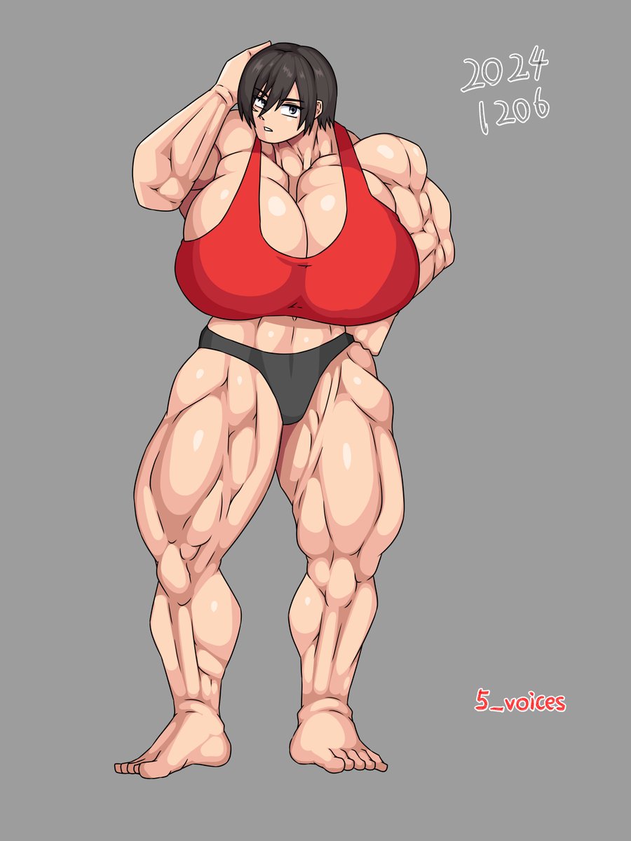 ポートレボディビル模写。 