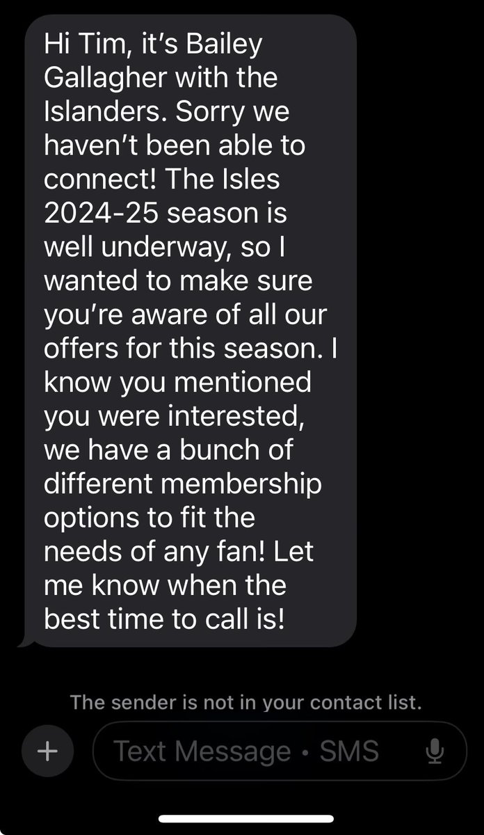 TimMoshman's tweet photo. Better come with a sick offer #Isles https://t.co/F6DDlh09d3