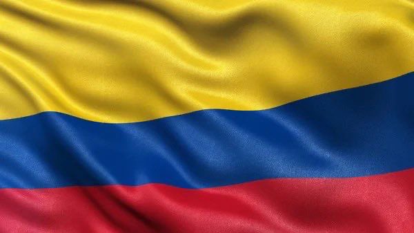 MariaFdaCabal's tweet photo. Nuestra bandera es amarillo, azul y rojo, el otro trapo es el símbolo del terrorismo del M-19. 

Petro deshonra este país. https://t.co/cgyrT1fsHU