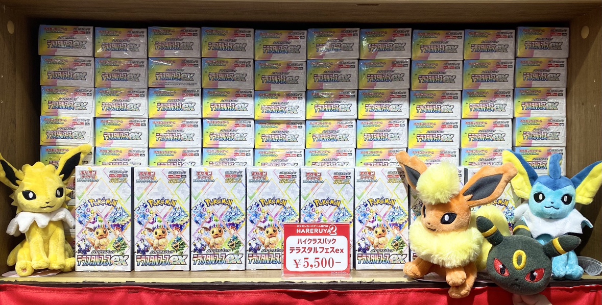 商品情報】 本日発売！！新商品‼ 『テラスタルフェスex』は おひとり様