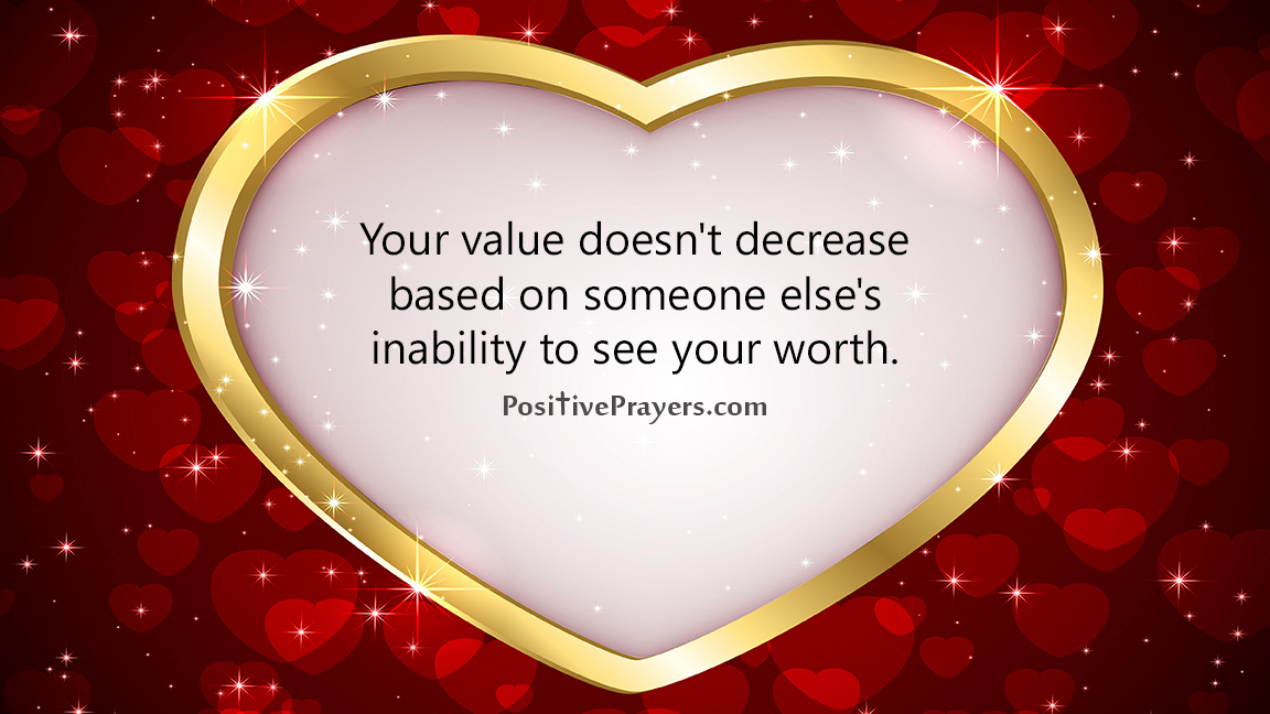 PositivePrayers's tweet photo. @JoelOsteen Your value... https://t.co/KExo27jZ3z