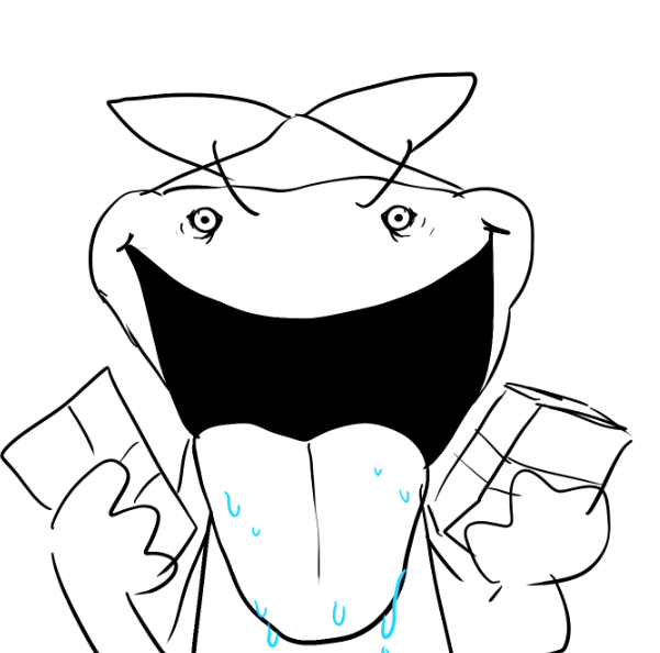 crakheglim's tweet photo. ihate discord servers that are like.Wayy too sensitive    like 2020 levels of sensitive  What do you mean this drawing triggers you https://t.co/0vRMRbczGM