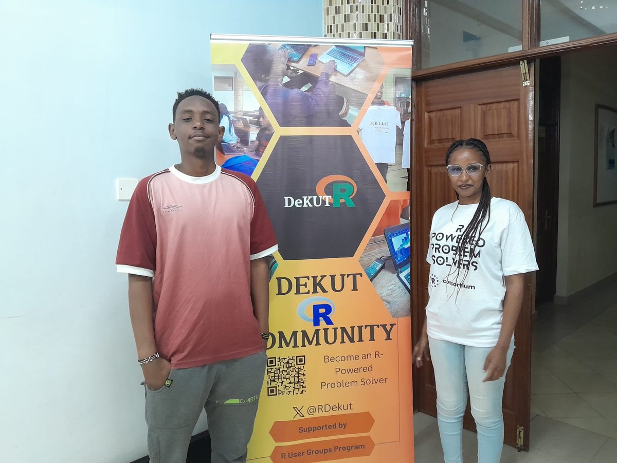 🥳🥳 It's official, <a href="/MuchiriTheDev/">Muchiri Mwangi</a> and Doris Mwangi are now the DekutR club co-leads.
Kudos! Looking forward to seeing the great things you'll accomplish.