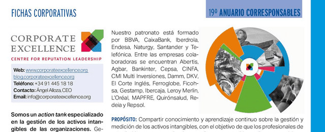 🏛️ "Compartir conocimiento en intangibles ayuda a crear organizaciones más comprometidas, responsables y auténticas", afirma Ángel Alloza, CEO de <a href="/CE4reputation/">Corporate Excellence</a>. Más en el #AnuarioCorresponsables2024 👉 tinyurl.com/4zp4f4jv