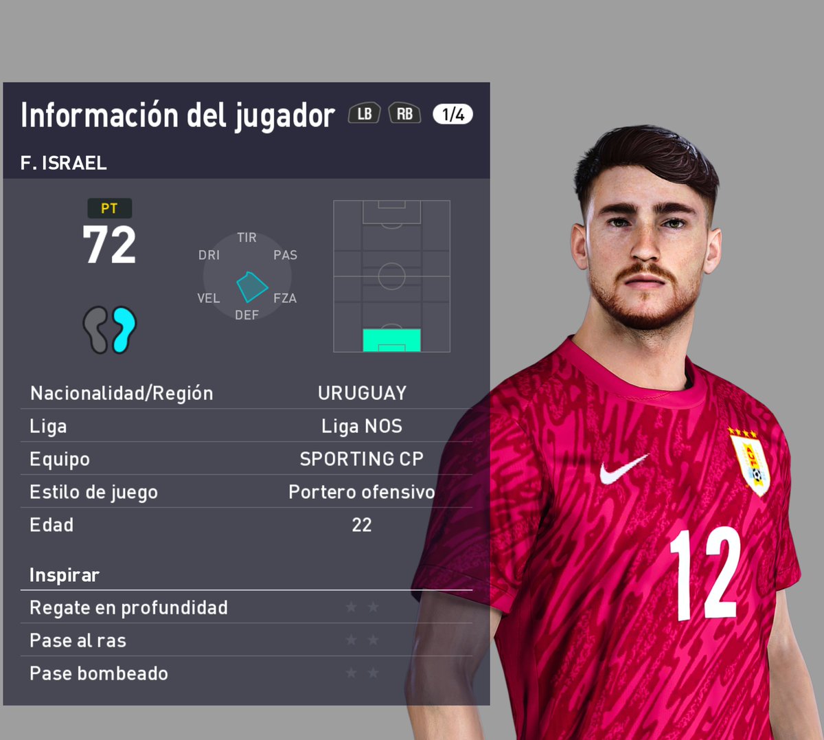 FabriFacemaker's tweet image. Franco Israel - PES 2021 PC

By_FabriFacemaker

Kit @CARLOSFIGU81794 

#FrancoIsrael #SportingCP #PES2021 #Uruguay