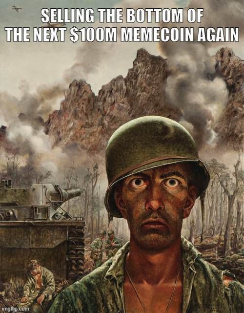 SOLDIEROFSOLANA's tweet photo. WOULD NOT LIKE TO BE IN THE SKIN OF THIS FALLEN SOLDIER! $SOLDIER IS HERE TO CAPTURE, CLIMB AND STAY! #Solana #SolanaMemeCoin #dex https://t.co/GSlZuVbkb2