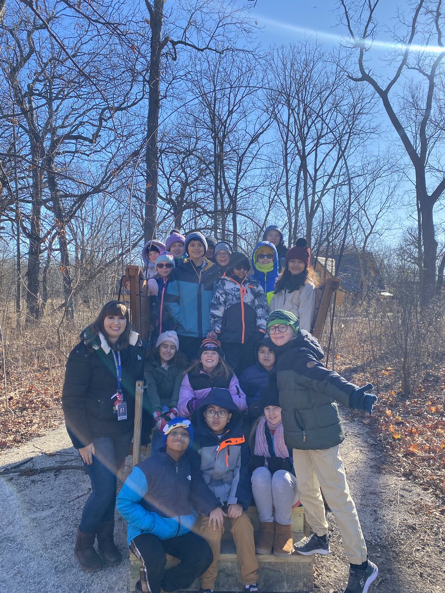 MsPetersen5th's tweet photo. 5th Grade had a great time at The Grove on our field trip today to expand our learning of the Wild West in the 1800s! Students enjoyed making candles, building their own log cabins, making rope, looking at artifacts, and learning in a schoolhouse! 🕯🪵 @ElemNorthD73 #commitmENt https://t.co/n1J2mIVgaU