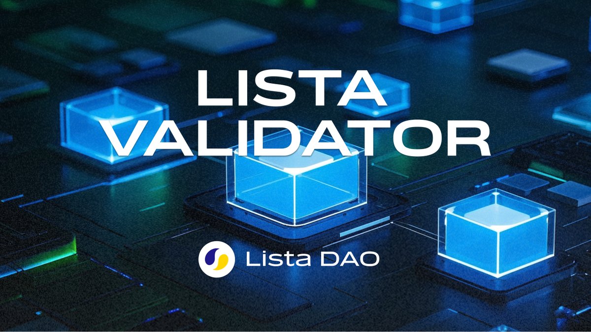 🎉 Lista Validator is LIVE!

We're excited to launch our own $BNB node, bringing unparalleled value to our community: 
1️⃣ Higher Rewards: Elevate your staking profits.
2️⃣ Secure &amp; Stable: Enhance the safety and stability of your assets. 
3️⃣ Bigger Vision: Join us in building a