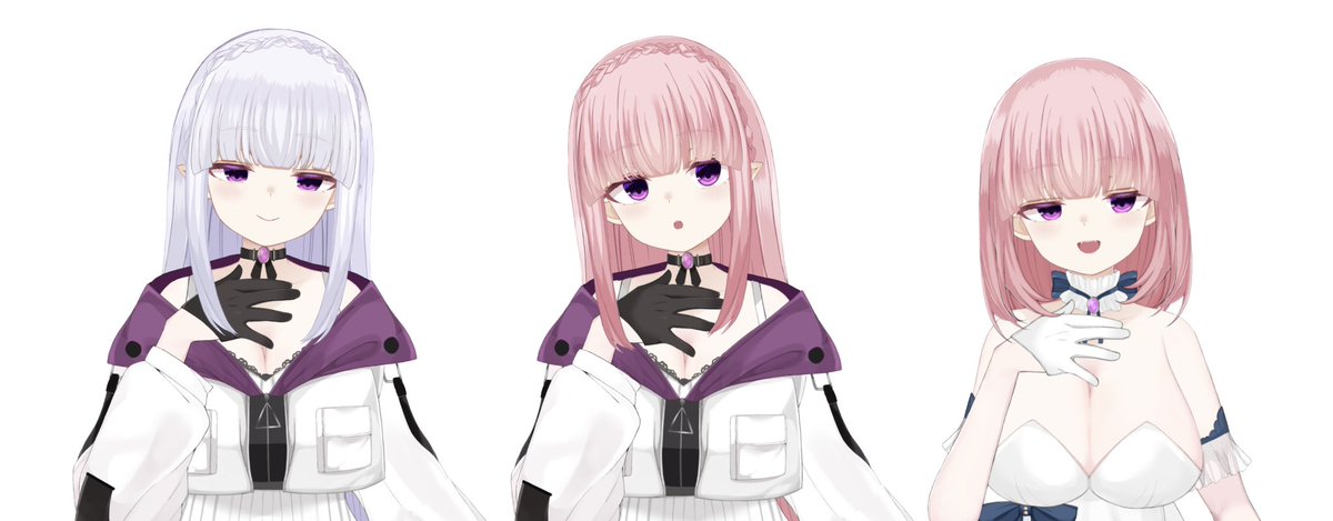 現在イラストのお仕事を募集しています。

歌ってみたやPV用イラスト、立ち絵、キャラデザ、Live2D用の立ち絵等を作成出来ます。

企業様、個人様問わず募集しておりますので、プロフィールにあるメールアドレスから御連絡頂けると幸いです。

以下、サンプルになります。

よろしくお願いいたします。 