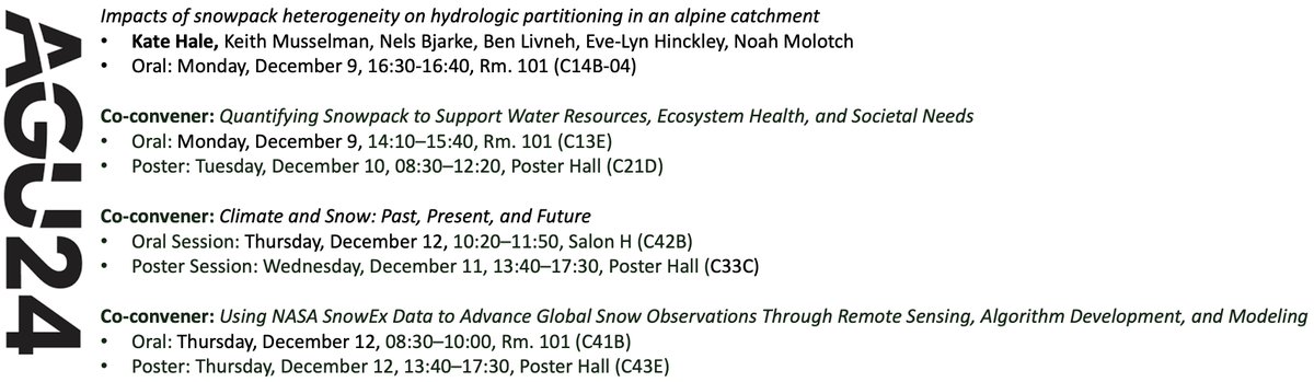 Kate Hale (@kateehale) on Twitter photo Looking forward to a week at <a href="/theAGU/">AGU (American Geophysical Union)</a> in Washington DC. Below are the sessions I will be presenting in or convening (lots of time in Rm. 101!). Hope to see many of you in the room, during coffee breaks, lunch, or after hours! Looking forward to a week at <a href="/theAGU/">AGU (American Geophysical Union)</a> in Washington DC. Below are the sessions I will be presenting in or convening (lots of time in Rm. 101!). Hope to see many of you in the room, during coffee breaks, lunch, or after hours!