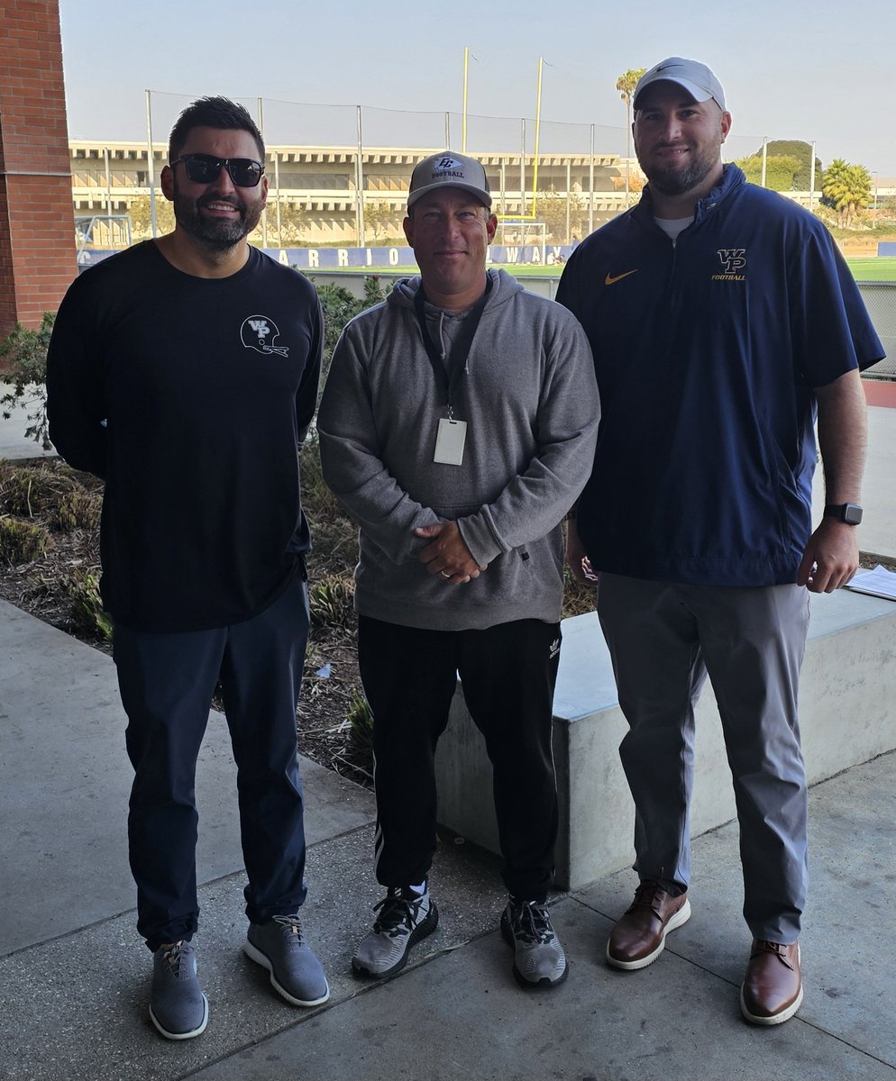 ECC Football (@fbwarriorsecc) on Twitter photo William Penn University HC <a href="/CoachBenavidez/">๐ ๐ฎ๐ฟ๐ฐ ๐๐ฒ๐ป๐ฎ๐๐ถ๐ฑ๐ฒ๐</a> and Asst Coach <a href="/CoachByers34/">๐ ๐ฎ๐๐ ๐๐๐ฒ๐ฟ๐</a> were on campus today at El Camino. William Penn University HC <a href="/CoachBenavidez/">๐ ๐ฎ๐ฟ๐ฐ ๐๐ฒ๐ป๐ฎ๐๐ถ๐ฑ๐ฒ๐</a> and Asst Coach <a href="/CoachByers34/">๐ ๐ฎ๐๐ ๐๐๐ฒ๐ฟ๐</a> were on campus today at El Camino.