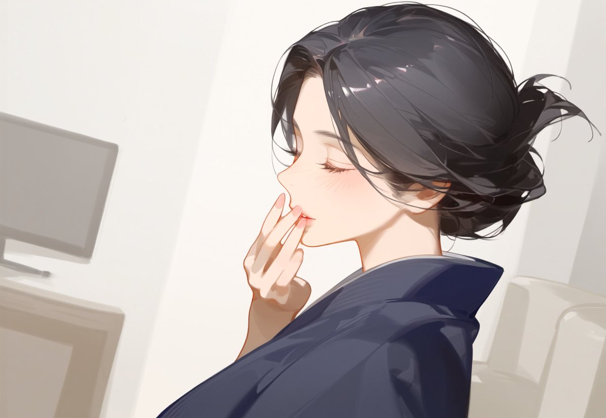 義息子との行ってきますのちゅーが常態化してしまったが今までそんなことしたことなかったので毎回照れるお義母さん

朝から進めていくぅ～↗ 