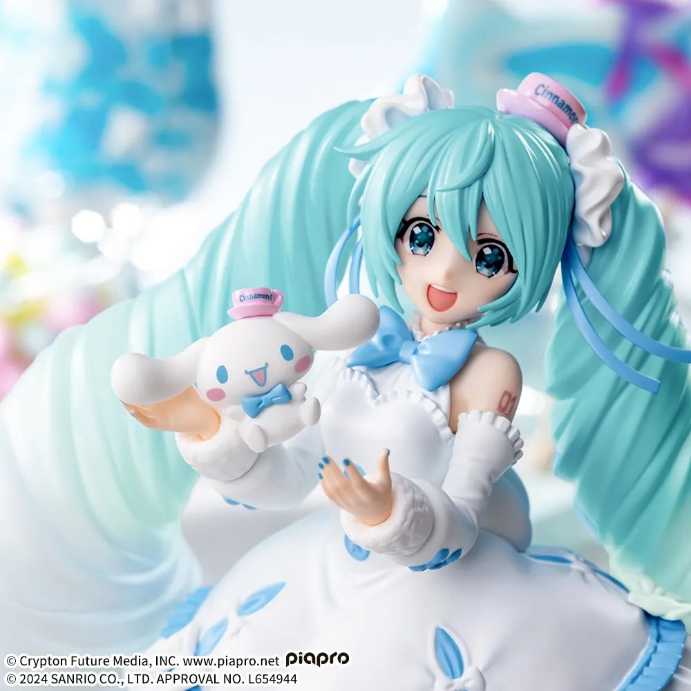 cinnamoroll_net's tweet photo. 2024年12月20日より順次登場

初音ミクシリーズ Luminasta “初音��ク×シナモロール” ホワイトドレスVer.

https://t.co/w9gdEn8G7C https://t.co/R4n8wFbwCY