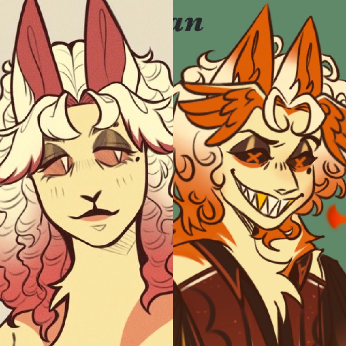 DoodlesKa's tweet photo. It’s only been like two months and I already redid their ref sheet. 🙃

|| #HazbinHotel #originalcharacterart #characterdesign || https://t.co/zgsMk75IGs