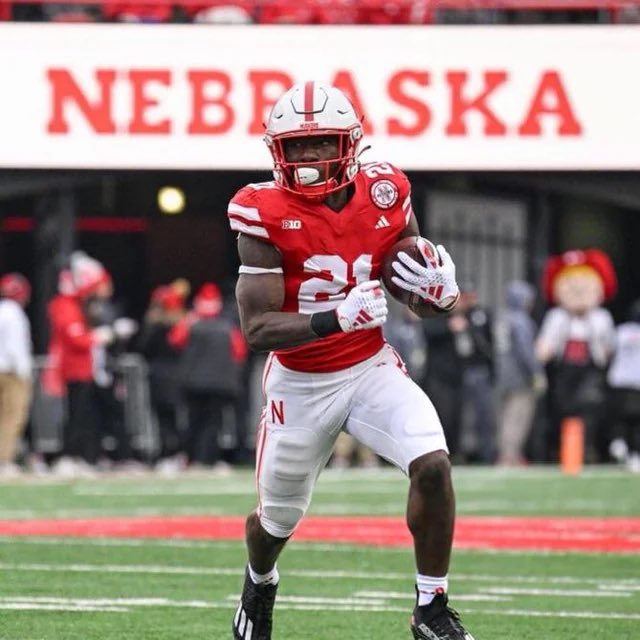 Nebraska running back Emmett Johnson is entering the transfer portal, a source tells <a href="/CBSSports/">CBS Sports</a>/<a href="/247Sports/">247Sports</a>.

Johnson has accumulated 1,242 scrimmage yards the last two seasons. Led Nebraska running backs with 785 scrimmage yards this year (523 rushing, 262 receiving).