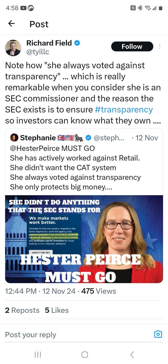 TattedGrandma's tweet photo. @medicmatt203 @BleevesCrypto @MetaLawMan @GaryGensler Do your research on her. She not awesome af https://t.co/qnm5xnaWaI