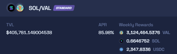 storeofval's tweet photo. You know who didn't get rugged or liquidated today? $VAL LP stakers, they're safely earning 86% APR in rewards, all while the token went up 5X in a week! That's all. #diamondhands #passiveincome #queenofcrypto #memeseason https://t.co/eIuoxP4iEN
