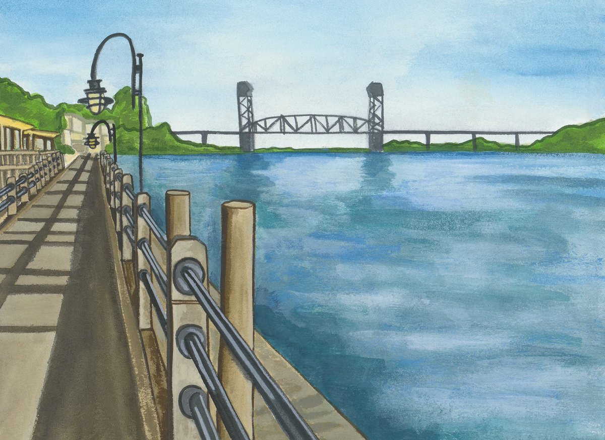 MaryJuliaCraft's tweet photo. 9 x 12 inch painting of the Riverwalk in Wilmington, NC. The original and prints are available to purchase. https://t.co/sd06Tg3uWY
#etsystore #originalpainting #indiaink #wilmingtonnc #wilmingtonart #riverwalk #architecturepainting https://t.co/8hxq1D1pid