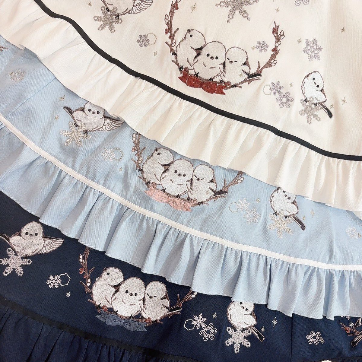 ❄️new❄️ Snow Fairy Crystal バッスルスカート ￥14,960 サックス 