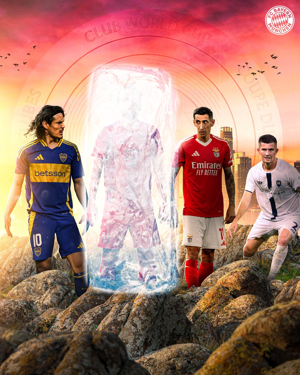Ludeens4's tweet photo. @FCBayern @BocaJrsOficial @SLBenfica @AucklandCity_FC Mejor https://t.co/zp6ZFAmnd4