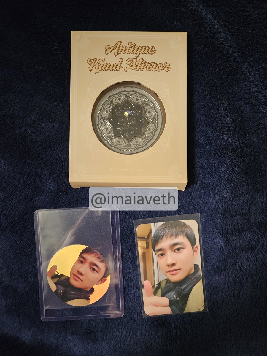 imaiaveth's tweet photo. EXO Antique Hand Mirror Complete Set D.O. ver

💳1800php
🚚free shipping

➡️onhand; prio payo/5 days reservation w/ nrdp 
➡️ unused mirror, opened to check

mop: bpi/bdo/gcash/maya
mod: Flash Exp only; weekday shipment only
rfs: decluttering https://t.co/uDl0qj0HWm