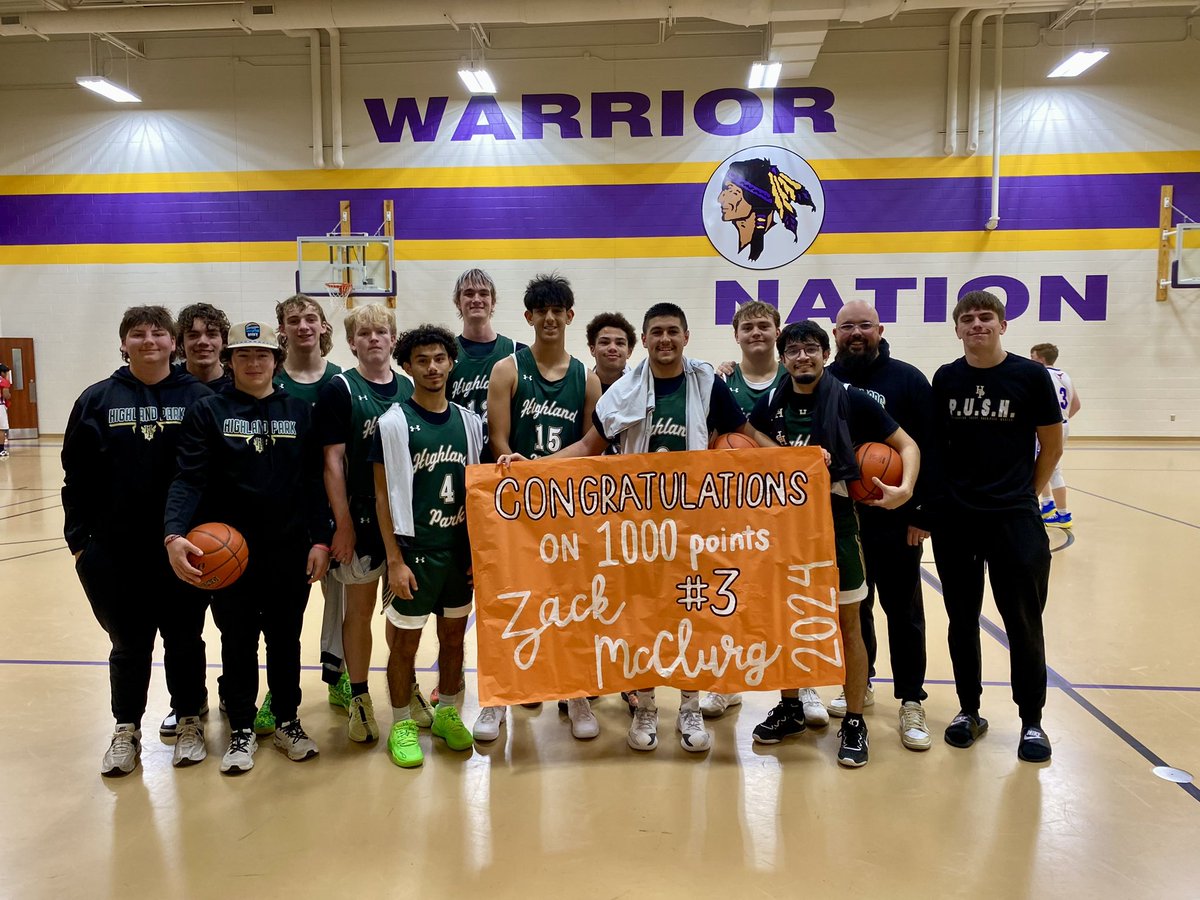 Big congratulations to Zack McClurg for scoring his 1000th career point today. Couldn’t be more proud of this kid! 🤘🏼 #PUSH #BelieveTheBuzz

<a href="/806hsscmedia/">Jasone Pearson</a> <a href="/PressPassSports/">Press Pass Sports</a> <a href="/NC10_Sports/">NewsChannel 10 Sports</a> <a href="/lancelahnert/">Lance Lahnert</a>