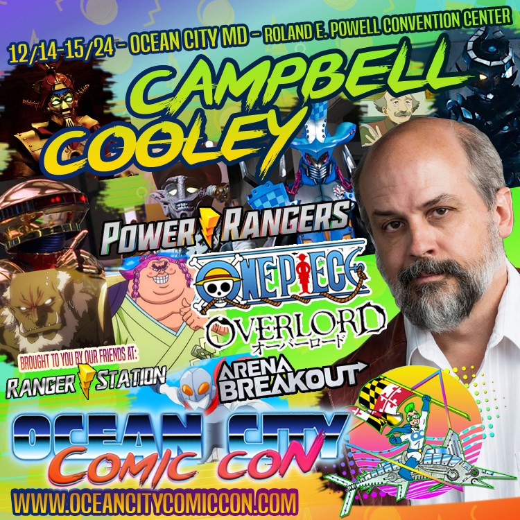 I'm really looking forward to this Convention! Hope to see you there! 

#PowerRangers #voiceactor #villain #Scrozzle #Slyther #Snide #ONEPIECE  #Overlord #anime