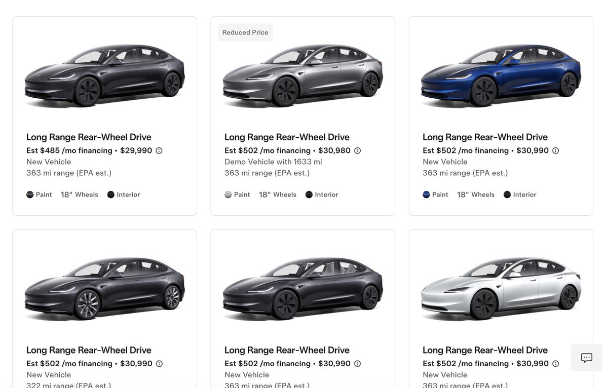 dkrasniy's tweet image. NEWS: Tesla has redesigned the Inventory section of the website with new icons and clearer breakdowns in the configurator