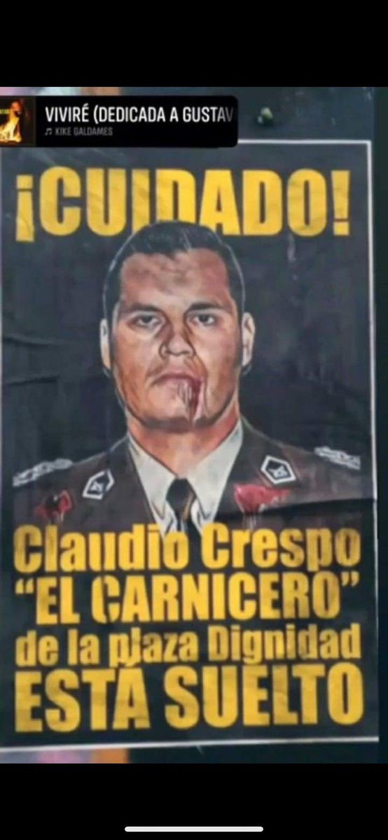 octubre35628748's tweet photo. @katitaporfia Chao coco Legrand cárcel al carnicero Crespo https://t.co/q2k8Gdl20N