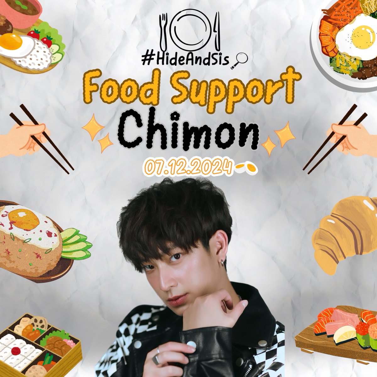 chimon_official's tweet photo. CHIMON SCHEDULE UPDATE 🎞

Shooting HideAndSisTH : น้องสาวหายนะ Hide &amp; Sis

📆 07 Dec 2024
🍴 รับ Food Support 
👉🏻 จำกัดจำนวน รายละเอียดเพิ่มเติม รบกวน DM

#ชิม่อนไงจะใครหล่ะ
#ChimonWachirawit 
#HideAndSis https://t.co/SIx0QLgrGs
