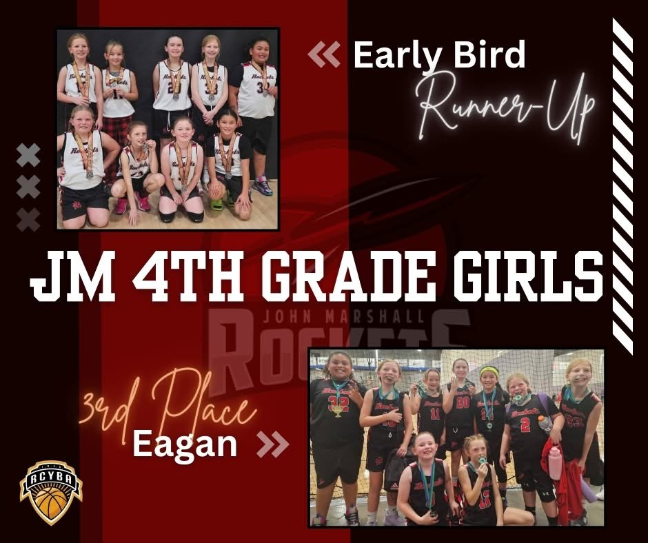 MNWriter88's tweet photo. The JM 4th grade girls are off to a good start this season and we’re hoping to continue the trend this weekend! The future is bright for these young hoopers 🚀🏀 @JMGBB1 https://t.co/reP8dcE0kj