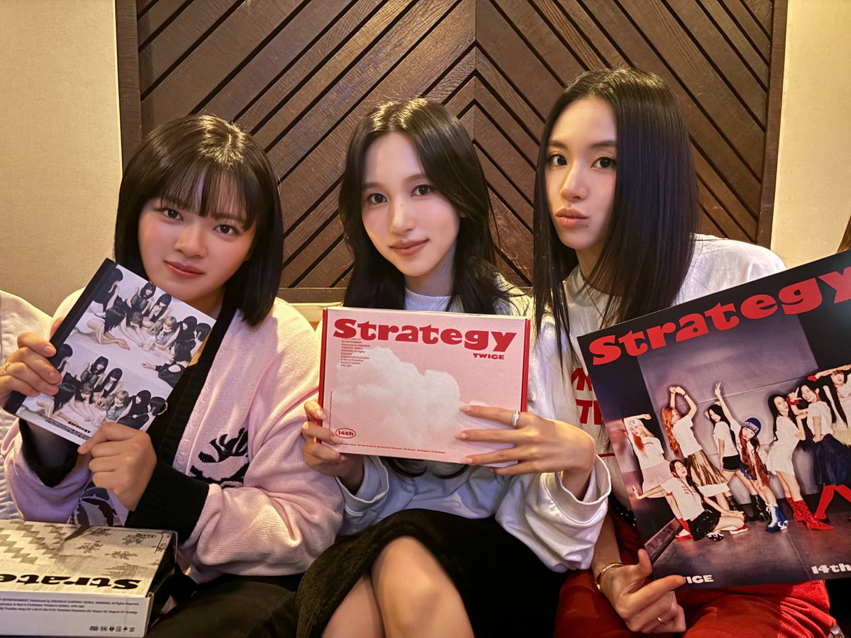 ONCE🍭 Let’s discover TWICE’s strategy on December 6th! Pre-order the Target Exclusive versions of STRATEGY now.