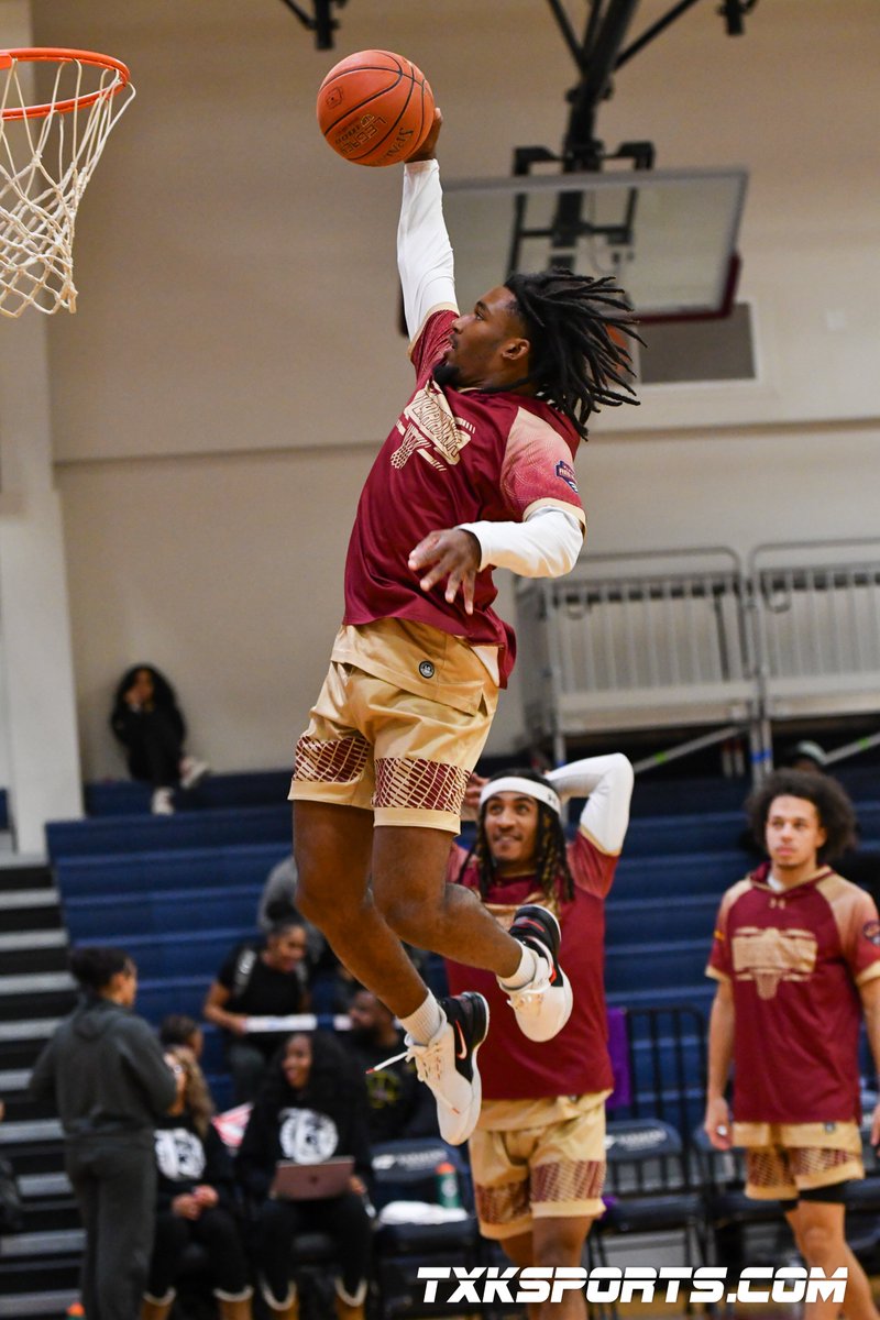 Texas A&amp;M Eagles men were throwing a few down against Texas College. <a href="/TAMUT_Athletics/">TAMUT Athletics</a>