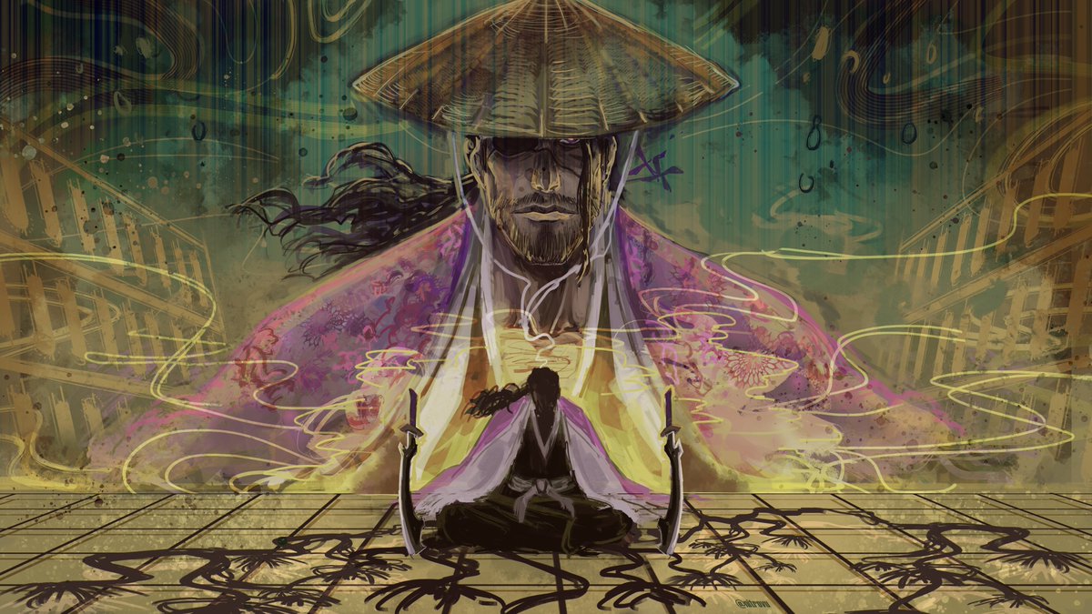 nitrovu's tweet photo. BANKAI

KATEN KYOKOTSU KARAMATSU SHINJU

Shunsui Kyoraku - The Theatre Suicide

#BLEACH https://t.co/X70ACsuKkH
