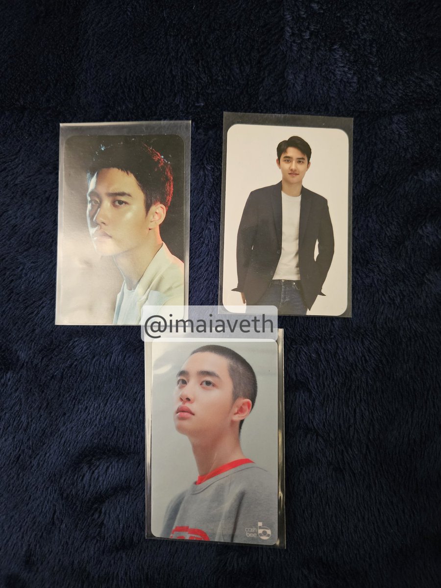 imaiaveth's tweet photo. Kyungsoo non-album photocards

✅️Visa prepaid pc
✅️universe cashbee card
✅️ lightstick ver 1

💳2000php
🚚free shipping
⚠️ strictly sold as set

➡️ prio payo/5 days reservation w/ nrdp 
🚫 sensitive buyers
 mop: bpi/bdo/gcash/maya
 mod: Flash Exp only; weekday shipment only https://t.co/V3xYhHpGKH