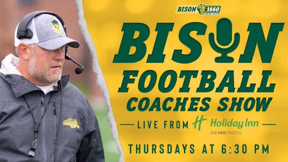 Bison 1660 (@bison1660) on Twitter photo A Playoff Edition of the Bison Football Coaches Show as <a href="/AndyOnTheAM/">Andy Rieckhoff</a> is joined by <a href="/CoachTimNDSU/">Tim Polasek</a>, <a href="/CoachGrantOlson/">Coach Grant Olson</a>, <a href="/kodyhuis/">Kody Huisman</a> and @tobyanene22 - Dec 5th, 2024
LISTEN:
spreaker.com/episode/bison-… A Playoff Edition of the Bison Football Coaches Show as <a href="/AndyOnTheAM/">Andy Rieckhoff</a> is joined by <a href="/CoachTimNDSU/">Tim Polasek</a>, <a href="/CoachGrantOlson/">Coach Grant Olson</a>, <a href="/kodyhuis/">Kody Huisman</a> and @tobyanene22 - Dec 5th, 2024
LISTEN:
spreaker.com/episode/bison-…