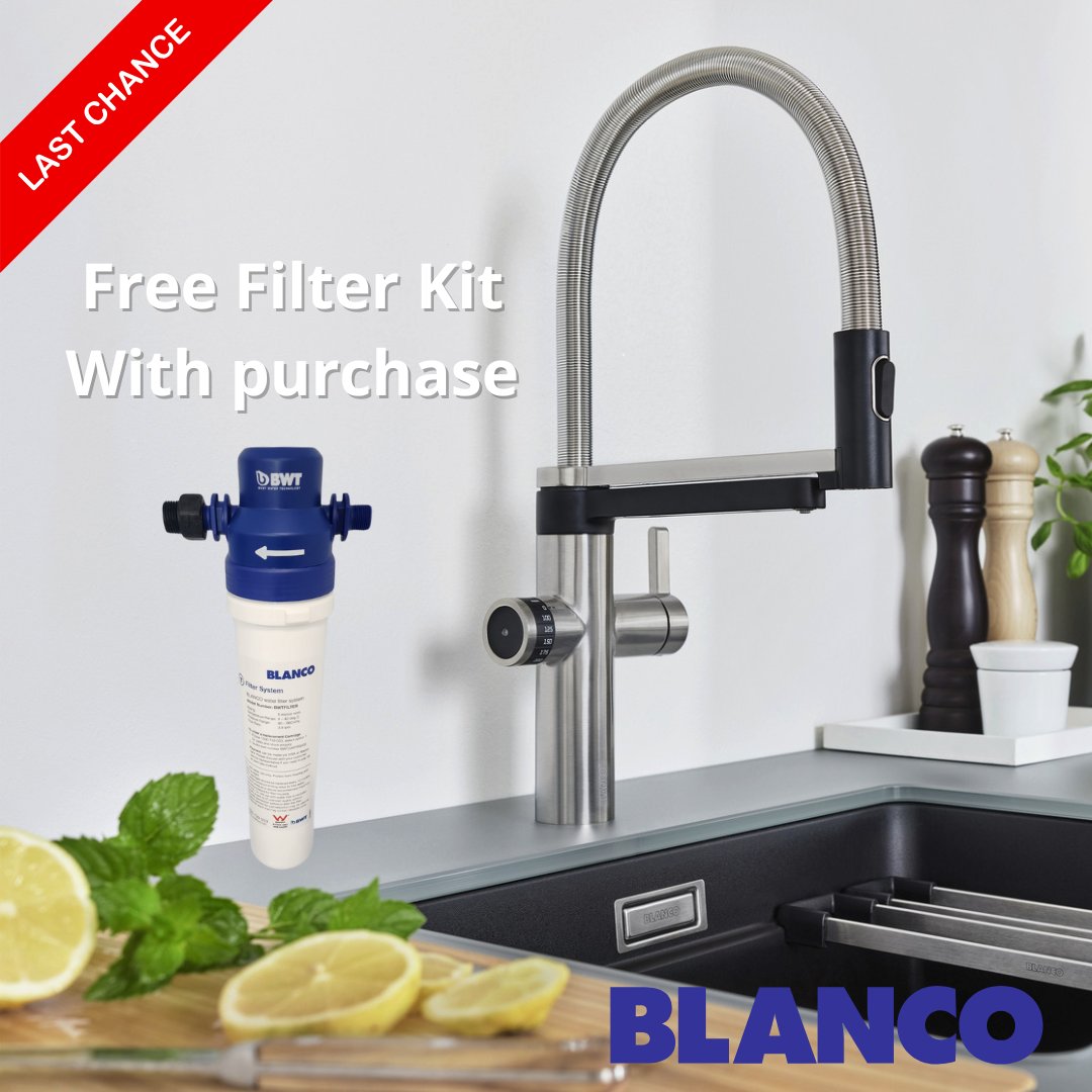 BlueLeafBath's tweet photo. Hurry! Limited Time Offer! 
Special Offer: Receive a complimentary BWTFILTER with every EVOL-S Pro Filter mixer tap purchase! Just add both items to your cart.
Offer ends 20th December 2024 – don’t miss out!
#SmartLiving #EcoFriendly #FilteredWater #Sustainability #BLANCO https://t.co/iFD5SIAGtB