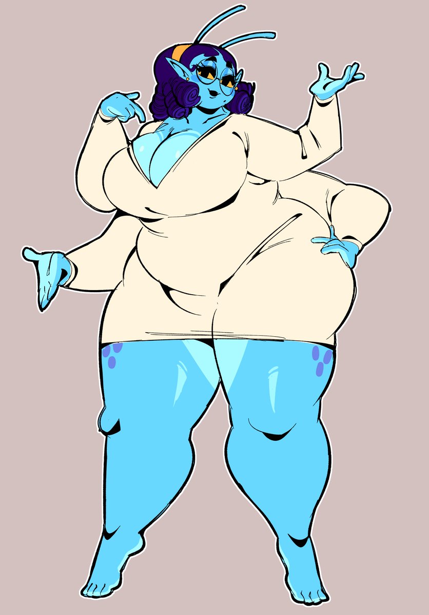 Animaten_Saine's tweet image. Just wanted to draw her in a vneck sweater