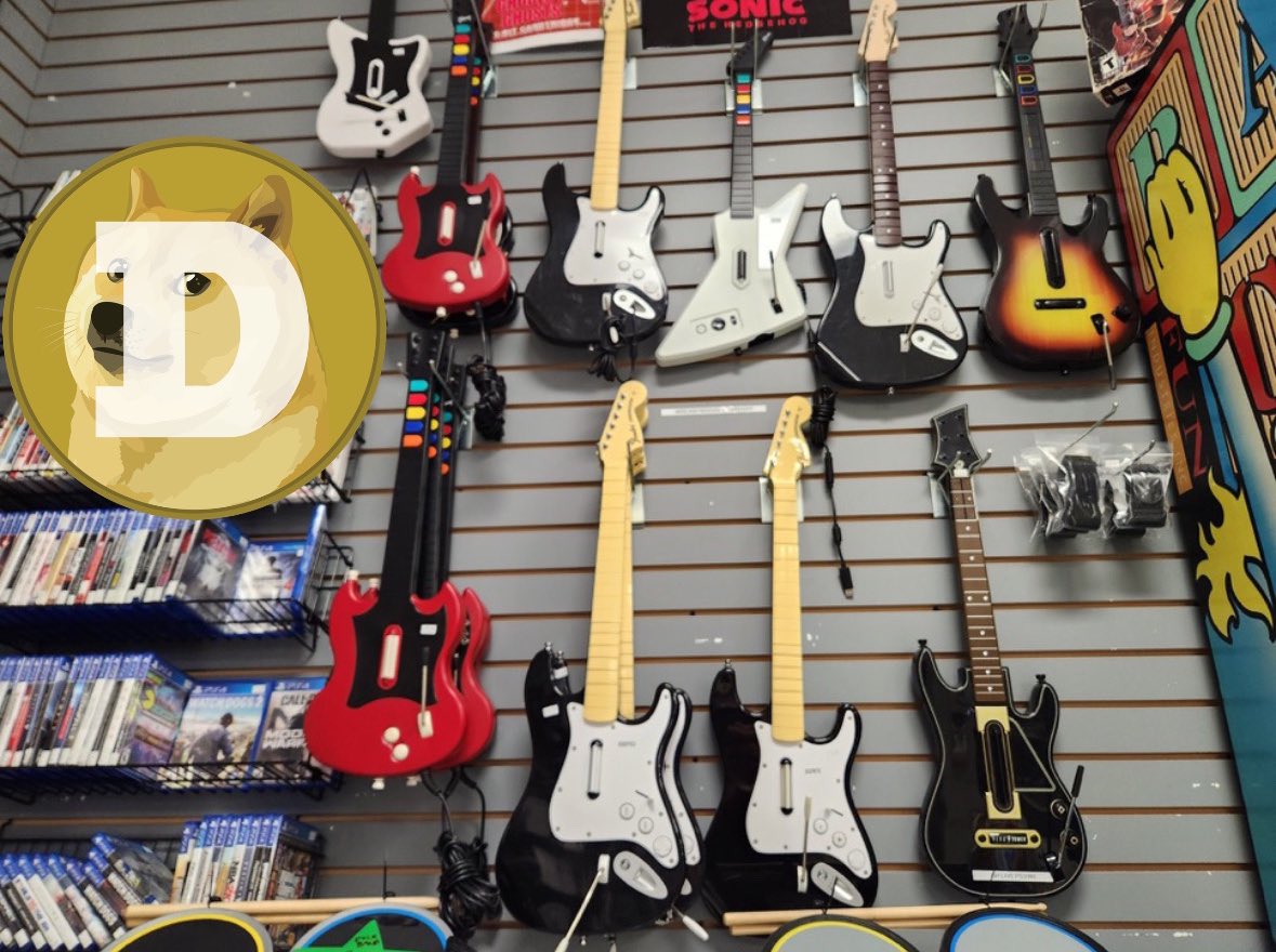 That’s it! 🤩

I need to buy Rock Band with $DOGE ‼️

🎉 Or Guitar Hero! 🎸 for Christmas 🎄

Let’s make it happen <a href="/cartridge_g/">Cartridge Gaming</a> 🙏