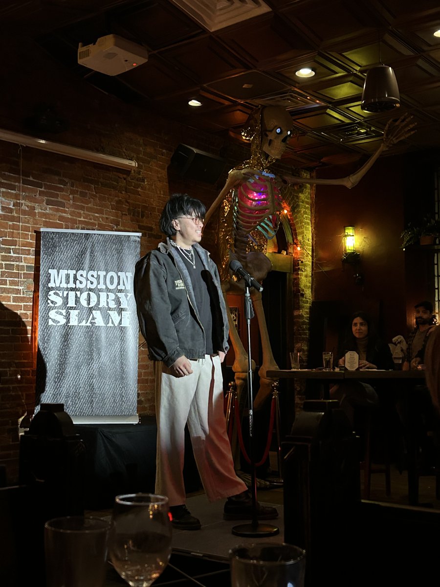 BTPhilly's tweet photo. Kenny Chiu, thanks for sharing your Breakthrough Teaching Fellow story at Mission Story Slam this week! We're so proud as you embark on your journey to become a teacher in Philadelphia! Shoutout @chrissatullo &amp; PWP Video
#BreakthroughTogether #BreakthroughSpirit #BeBreakthrough https://t.co/0xvMZyYO6X