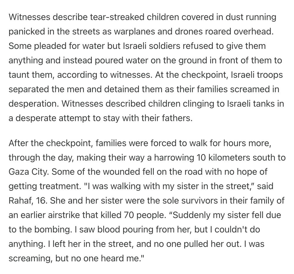 prem_thakker's tweet photo. “Suddenly my sister fell due to the bombing. I saw blood pouring from her, but I couldn't do anything. I left her in the street, and no one pulled her out. I was screaming, but no one heard me.” https://t.co/e2Or8fNaBg