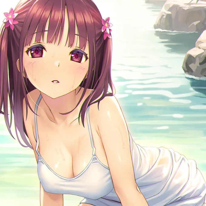 とらのあな様にて虎通Premium 05のピンナップを描かせていただきました。後日18禁差分タペストリ販売もありますので興味のある方は是非～ 