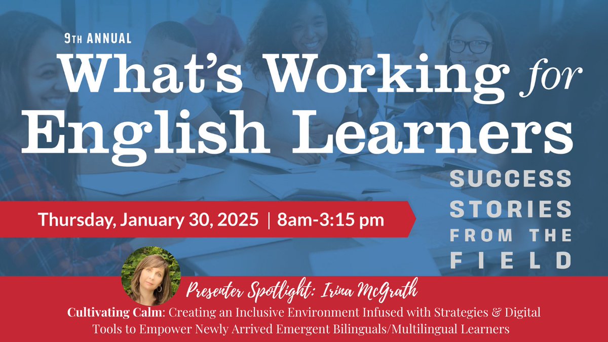 Seidlitz Education (@seidlitz_ed) on Twitter photo Check out our amazing #WhatsWorking25 presenters! Spotlight on <a href="/irina_mcgrath/">Irina McGrath, Ph.D.</a>, w a session on strategies & digital tools to welcome, support, & empower #MLs. Reserve your spot for #SeidlitzConf to catch Irina & so many other incredible educators! seidlitzeducation.com/whatsworking20… Check out our amazing #WhatsWorking25 presenters! Spotlight on <a href="/irina_mcgrath/">Irina McGrath, Ph.D.</a>, w a session on strategies & digital tools to welcome, support, & empower #MLs. Reserve your spot for #SeidlitzConf to catch Irina & so many other incredible educators! seidlitzeducation.com/whatsworking20…