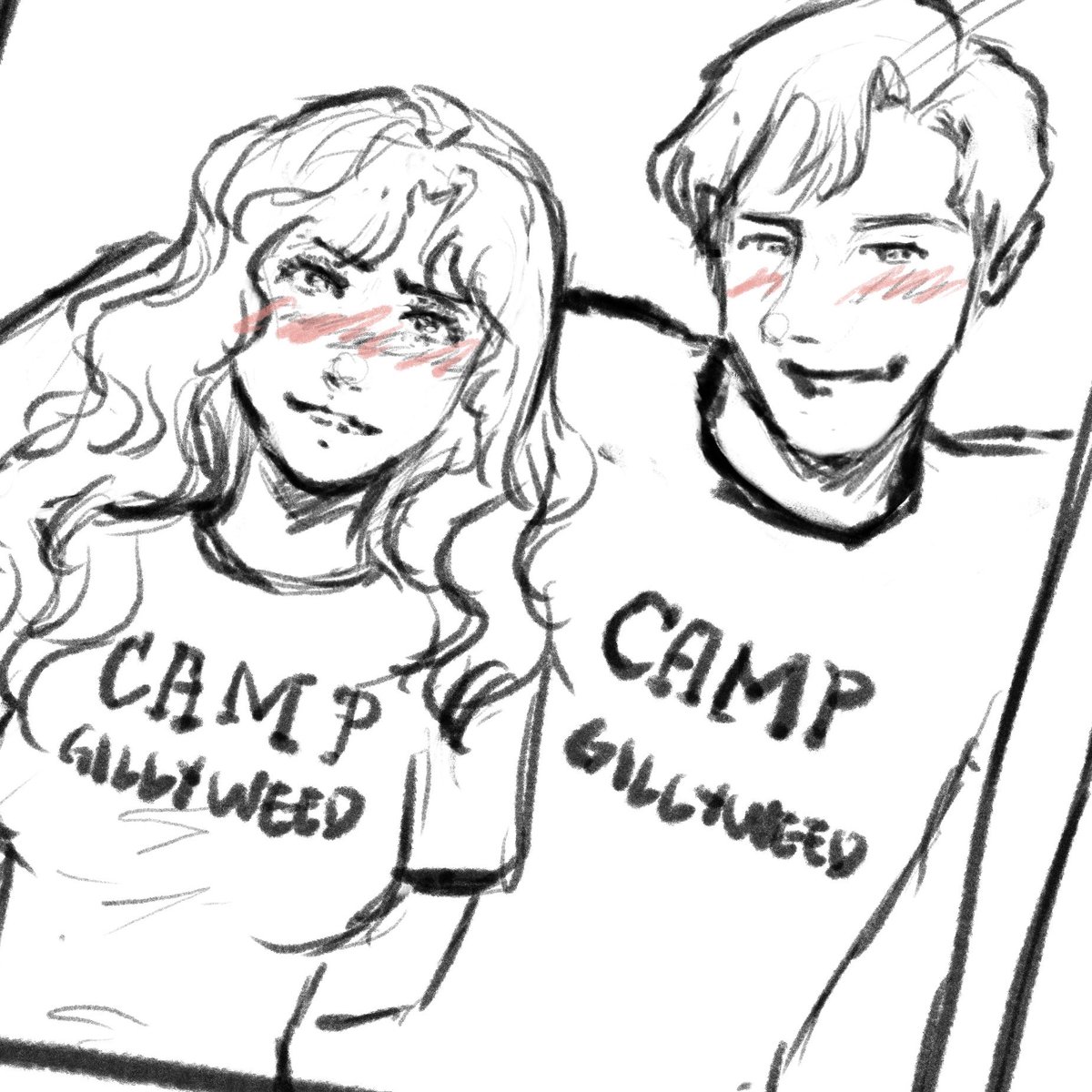 Summer Camp for these two cuties by @greenappletheory 💚💚💚