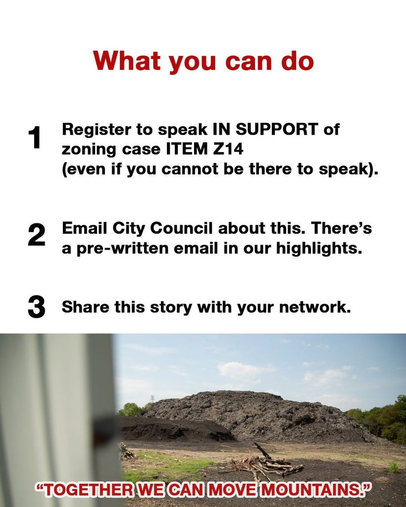 cleanerair's tweet image. Registration is now LIVE to speak in support of Floral Farms’ zoning case. Register in support regardless if you can make it! Each submission counts
🔗personalfinance.dallascityhall.com/speakers.aspx

📧 You can also email city council: downwindersatrisk.org/featured-citiz…