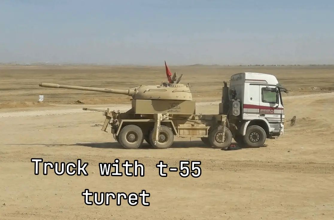 ShitpostRock's tweet photo. The Syrian civil war has produced some of the most outrageous weaponary on this planet https://t.co/Gwu38mUz0m