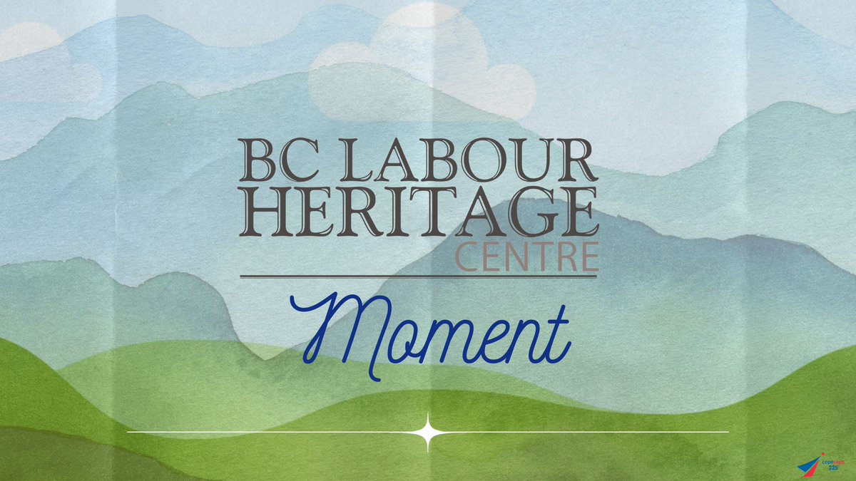 Historic Struggles, Modern Lessons
NEW! B.C. Labour Heritage Moments. A collection of short videos showcasing our history through archival images, recordings and contemporary interviews. Watch and share. #bchist #bclab #canlab #bcpoli
mailchi.mp/labourheritage…