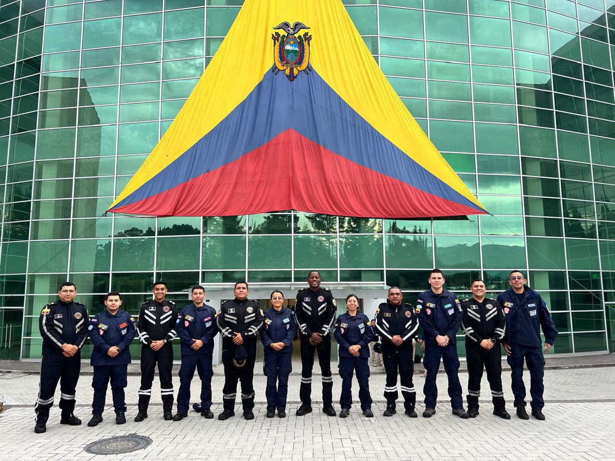 uremcte's tweet photo. Nuestro equipo USAR ECU-20 participó en el ejercicio internacional de Respuesta a terremotos (ERE) con sede en nuestro país junto con rescatistas de diferentes países como Estados Unidos, Colombia, Chile, entre otros, así como también los equipos acreditados a nivel nacional. https://t.co/ymDNp3V4QL