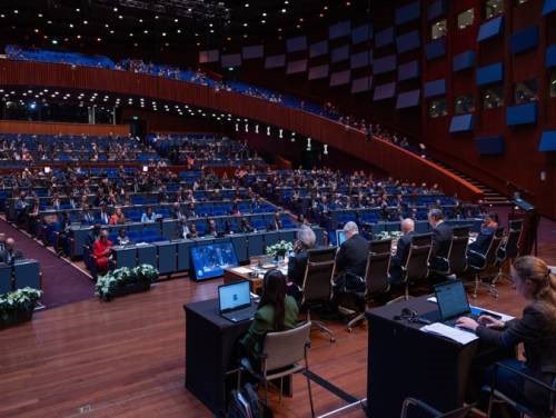 bpkri's tweet photo. #BPKawan 
BPK RI terpilih sebagai auditor eksternal Organization for the Prohibition of Chemical Weapons (OPCW) periode 2027-2029. Penunjukan ini diumumkan dalam pertemuan CSP ke-29 di Den Haag, Belanda.

Selengkapnya: https://t.co/VyKQb9JRVB

#bpkkawalkeuangannegara https://t.co/JBe4y43ZKQ
